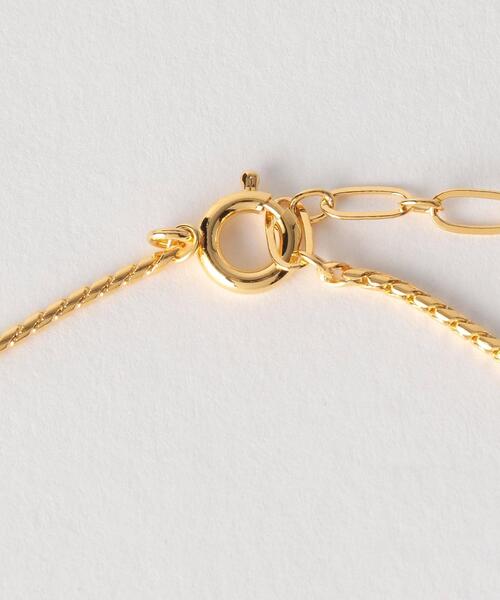 closet story(クローゼットストーリー)の「<closet story> SNKチェーン ネジリ ネックレス(ネックレス・レディース・シルバー/ゴールド・FREE)」の7枚目の写真