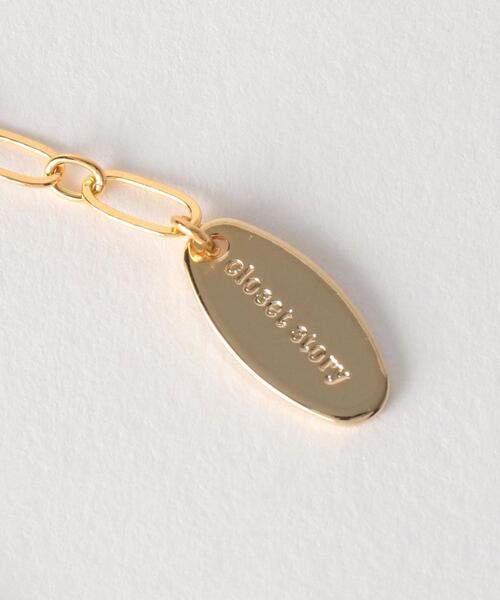 closet story(クローゼットストーリー)の「<closet story> SNKチェーン ネジリ ネックレス(ネックレス・レディース・シルバー/ゴールド・FREE)」の8枚目の写真