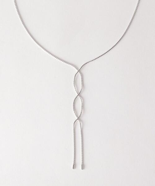 closet story(クローゼットストーリー)の「<closet story> SNKチェーン ネジリ ネックレス(ネックレス・レディース・シルバー/ゴールド・FREE)」の5枚目の写真