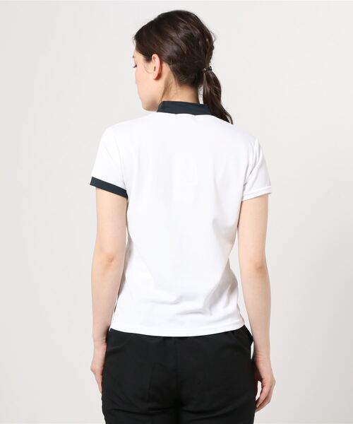 archivio(アルチビオ)の「ゴルフプルオーバー(H)(Tシャツ/カットソー・レディース・ホワイト/ブラック/オレンジ/グリーン・L/M/S)」の11枚目の写真