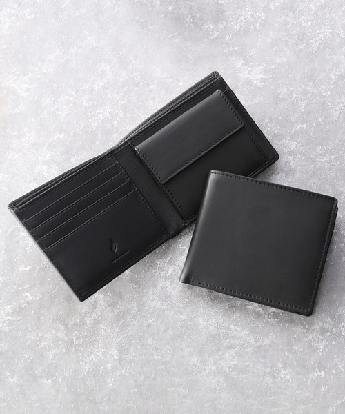 mieno（ミエノ）の「[mieno]牛革レザーコンパクトミニ二つ折り財布（財布・レディース・ブラック/ダークブラウン/ブルー/グリーン・FREE）」の5枚目の写真