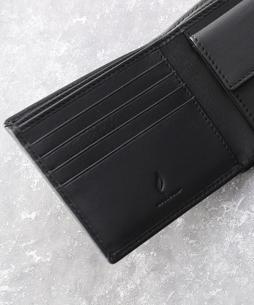 mieno（ミエノ）の「[mieno]牛革レザーコンパクトミニ二つ折り財布（財布・レディース・ブラック/ダークブラウン/ブルー/グリーン・FREE）」の16枚目の写真