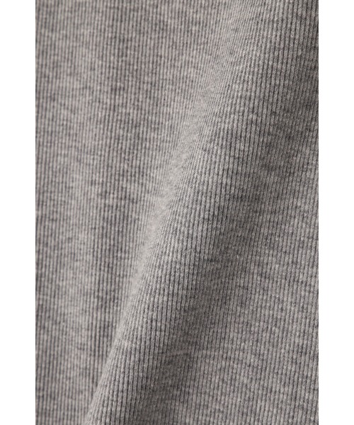 human woman（ヒューマンウーマン）の「◆スビンテレコ丸胴タンク（タンクトップ・レディース・ホワイト/ダークグレー/グレー系その他/グレー・MEDIUM）」の15枚目の写真