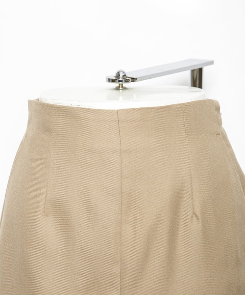AS KNOW AS PINKY(アズノゥアズピンキー)の「交差する風の訪れスカート(スカート・レディース・オフホワイト/ホワイト系その他/ベージュ/ベージュ系その他・FREE)」の8枚目の写真