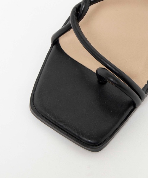 WEGO（ウィゴー）の「WEGO/ナローコードトングサンダル（サンダル・レディース・ブラック/ブルー/ライム/ホワイト・LARGE/MEDIUM）」の18枚目の写真