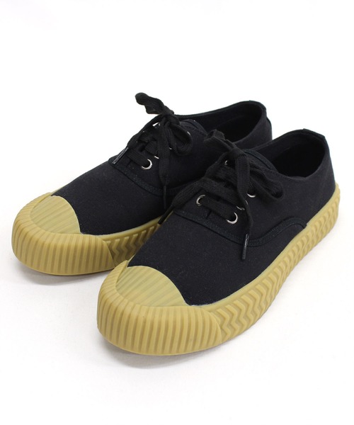 RNA-N(アールエヌエーエヌ)の「E4764 ミリタリースニーカー(スニーカー・レディース・ブラック/キナリ/オリーブ・SMALL/MEDIUM)」の13枚目の写真