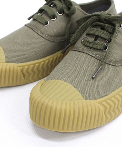 RNA-N(アールエヌエーエヌ)の「E4764 ミリタリースニーカー(スニーカー・レディース・ブラック/キナリ/オリーブ・SMALL/MEDIUM)」の10枚目の写真