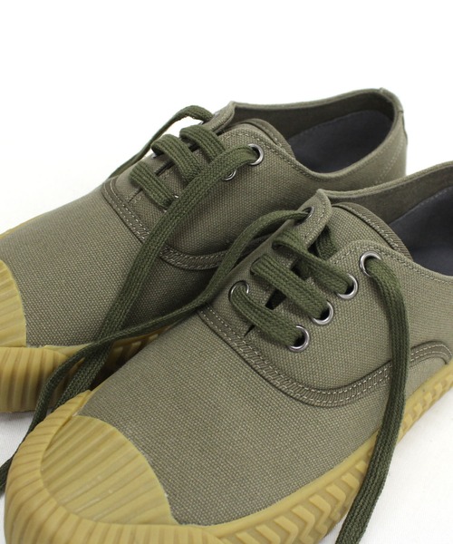 RNA-N(アールエヌエーエヌ)の「E4764 ミリタリースニーカー(スニーカー・レディース・ブラック/キナリ/オリーブ・SMALL/MEDIUM)」の12枚目の写真
