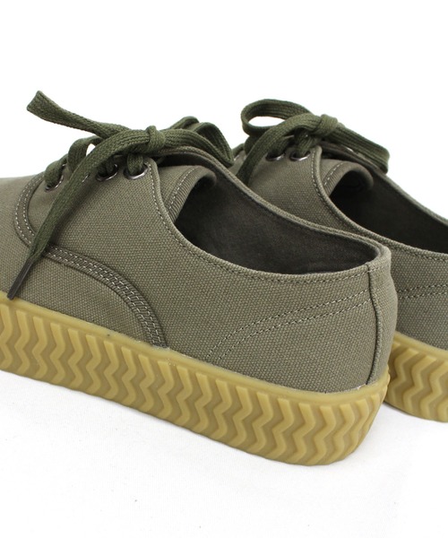 RNA-N(アールエヌエーエヌ)の「E4764 ミリタリースニーカー(スニーカー・レディース・ブラック/キナリ/オリーブ・SMALL/MEDIUM)」の19枚目の写真