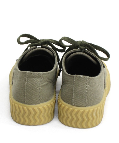 RNA-N(アールエヌエーエヌ)の「E4764 ミリタリースニーカー(スニーカー・レディース・ブラック/キナリ/オリーブ・SMALL/MEDIUM)」の21枚目の写真