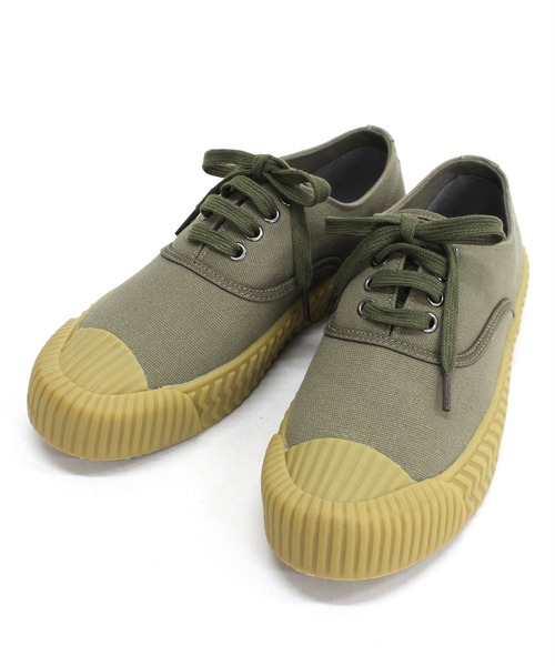 RNA-N(アールエヌエーエヌ)の「E4764 ミリタリースニーカー(スニーカー・レディース・ブラック/キナリ/オリーブ・SMALL/MEDIUM)」の9枚目の写真