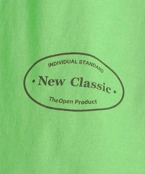 TheOpen Product（ザオープンプロダクト）の「＜TheOpen Product＞ルーズフィットロングスリーブカットソー（Tシャツ/カットソー・レディース・ホワイト/ライム・FREE）」の9枚目の写真