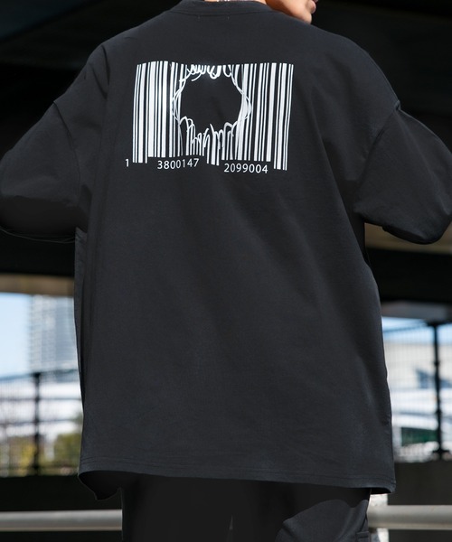 Adoon plain（アドーンプレーン）の「【Adoon plain】アソートポップオーバーロンT（Tシャツ/カットソー・メンズ・ホワイト/ブラック/オフホワイト/ダークブルー・MEDIUM/LARGE）」の17枚目の写真