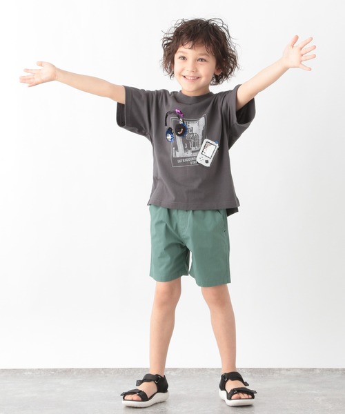 GLOBAL WORK（グローバルワーク）の「【キッズ】エアカルショーツ/933840（その他パンツ・キッズ・ブラック/ベージュ/グリーン/グレー系その他6/ライトパープル・110cm/100cm/120cm/130cm/140cm/150cm/160cm）」の14枚目の写真