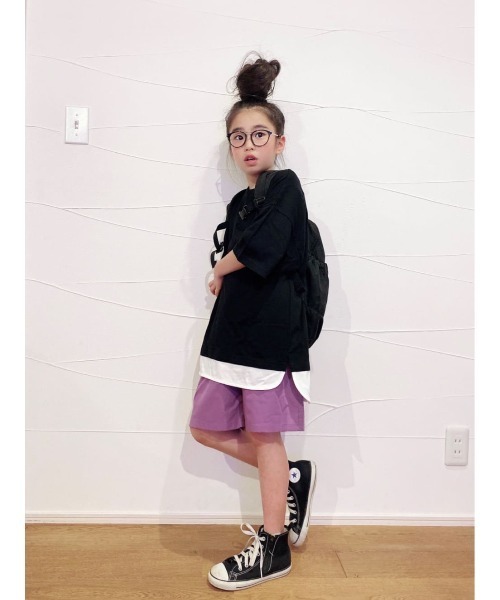 GLOBAL WORK（グローバルワーク）の「【キッズ】エアカルショーツ/933840（その他パンツ・キッズ・ブラック/ベージュ/グリーン/グレー系その他6/ライトパープル・110cm/100cm/120cm/130cm/140cm/150cm/160cm）」の22枚目の写真