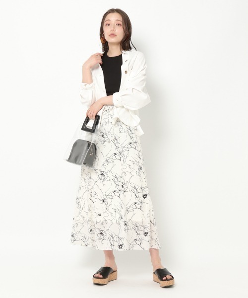 mysty woman（ミスティウーマン）の「カップ付きアメスリツインプルオーバー 944726（Tシャツ/カットソー・レディース・ブラック/オフホワイト/テラコッタ・FREE）」の10枚目の写真