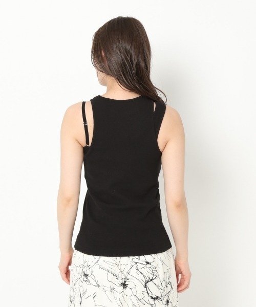 mysty woman（ミスティウーマン）の「カップ付きアメスリツインプルオーバー 944726（Tシャツ/カットソー・レディース・ブラック/オフホワイト/テラコッタ・FREE）」の5枚目の写真