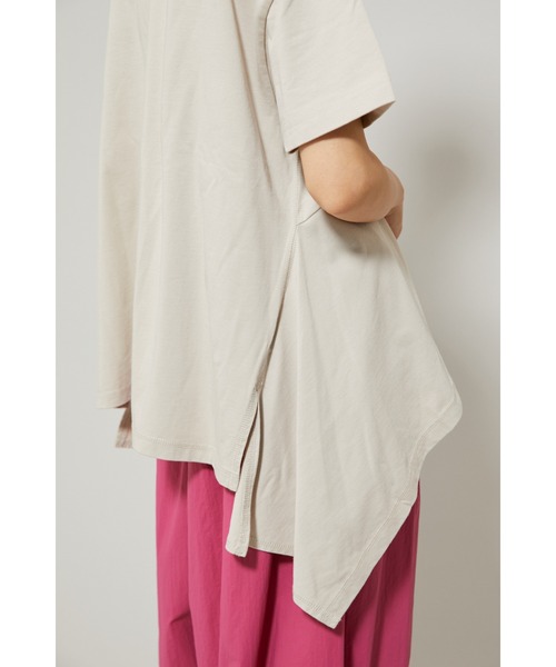 HeRIN.CYE（ヘリンドットサイ）の「2WAY panel T-shirt（Tシャツ/カットソー・レディース・ブラック/ライム/ライトベージュ・FREE）」の17枚目の写真