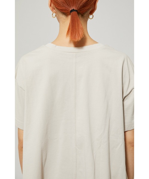 HeRIN.CYE（ヘリンドットサイ）の「2WAY panel T-shirt（Tシャツ/カットソー・レディース・ブラック/ライム/ライトベージュ・FREE）」の16枚目の写真