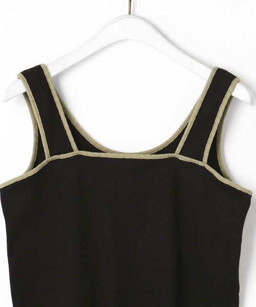 179/WG（イチナナキュウダブルジー）の「前後2WAYタンクトップ（タンクトップ・レディース・サックスブルー/カーキ/ブラック・FREE）」の10枚目の写真