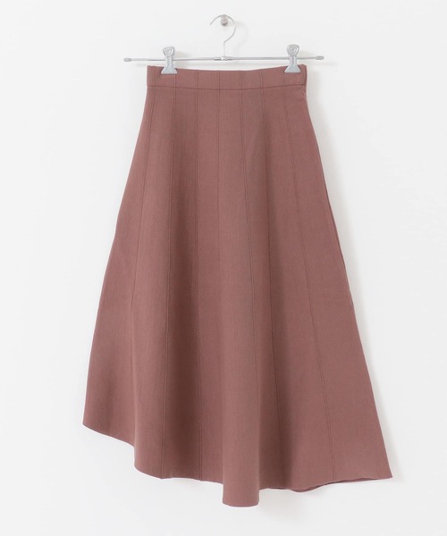 KBF+（ケービーエフプラス）の「KBF+　ニットベスト+アシメスカートSETUP（ワンピース・レディース・パープル/ブラウン・ONE）」の19枚目の写真