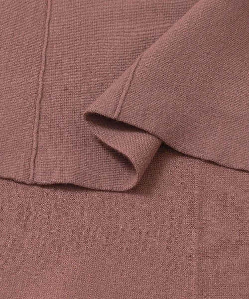 KBF+（ケービーエフプラス）の「KBF+　ニットベスト+アシメスカートSETUP（ワンピース・レディース・パープル/ブラウン・ONE）」の22枚目の写真