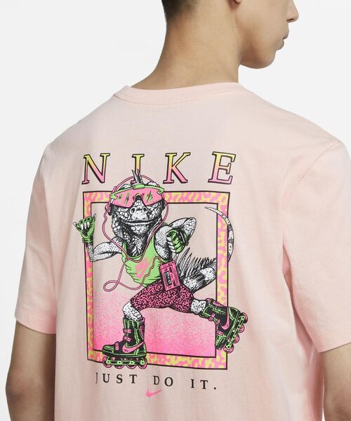 NIKE（ナイキ）の「ナイキ スポーツウェア Tシャツ / NIKE（Tシャツ/カットソー・メンズ・ピンク系その他・XL/S/XS/L/M/2XL）」の4枚目の写真
