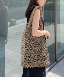 plage | 【BALI WERKSTATTE/バリ ワークスタット】HANDWOVEN NET バッグ◆(ショルダーバッグ)
