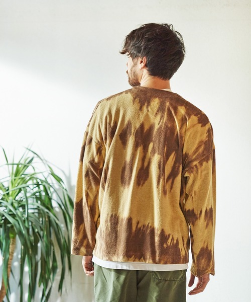 JACK & MARIE(ジャックアンドマリー)の「sunnysports pile mexcan cardigan (サニースポーツ パイルメキシカン カーディガン)(2colors)(sn21s001)(カーディガン/ボレロ・メンズ・グレー/ブラウン・M/L)」の9枚目の写真