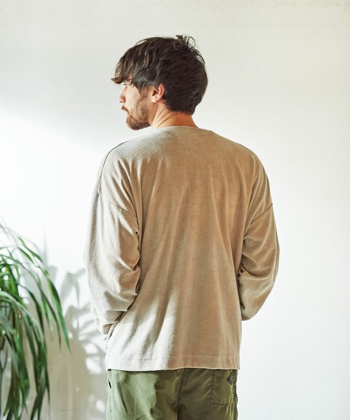 JACK & MARIE(ジャックアンドマリー)の「sunnysports pile mexcan cardigan (サニースポーツ パイルメキシカン カーディガン)(2colors)(sn21s001)(カーディガン/ボレロ・メンズ・グレー/ブラウン・M/L)」の6枚目の写真