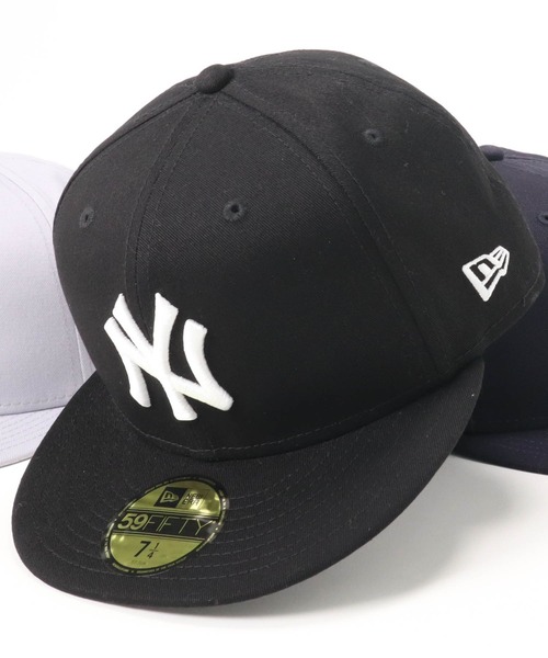 NEW ERA（ニューエラ）の「ニューエラ キャップ ニューヨーク ヤンキース（キャップ・メンズ・ベージュ/ブラック/ネイビー/ブラック系その他/グレー・7 1/4/7 1/8/7 7/8/8/7 1/2/7 3/8/7 3/4/7 5/8）」の2枚目の写真
