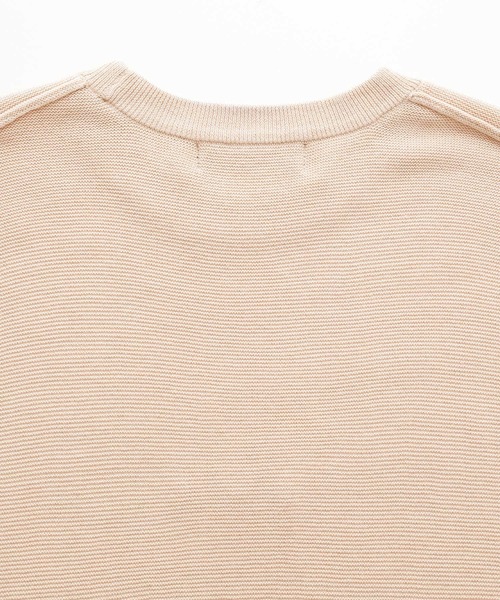 Kappa（カッパ）の「Kappa / カッパ 別注 ロゴ刺繍 オーバーサイズ クルー リンキング ニットベスト（ベスト・メンズ・ライトグレー/ブラック/グレイッシュベージュ/グレイッシュブルー・M/L）」の6枚目の写真