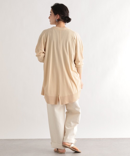 LE FOYER（ルフォワイエ）の「ベーシックカーディガン（ニット/セーター・レディース・ライトグレー/ライトブルー/ベージュ・38）」の20枚目の写真