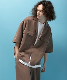 LUCY | LUCY/T/R LOOSE LAPEL SHIRT(シャツ/ブラウス)