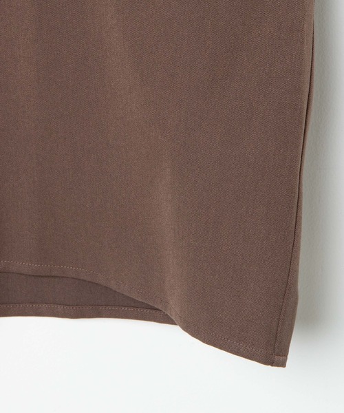 LUCY（ルーシー）の「LUCY/T/R LOOSE LAPEL SHIRT（シャツ/ブラウス・メンズ・ブラック/ブラウン・MEDIUM/LARGE）」の10枚目の写真