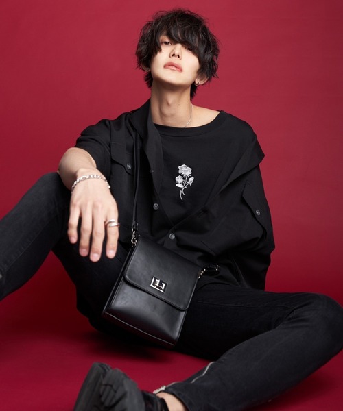 LUCY（ルーシー）の「LUCY/T/R LOOSE LAPEL SHIRT（シャツ/ブラウス・メンズ・ブラック/ブラウン・MEDIUM/LARGE）」の11枚目の写真