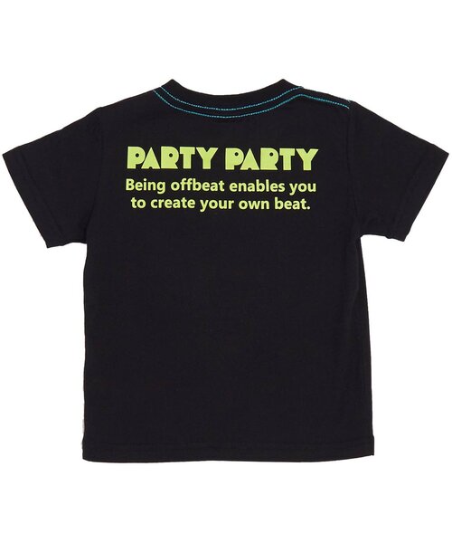 PARTY PARTY（パーティーパーティー）の「/2P Tシャツ（Tシャツ/カットソー・キッズ・ブラック/ブルー・100/90/80）」の3枚目の写真
