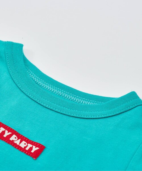 PARTY PARTY（パーティーパーティー）の「/2P Tシャツ（Tシャツ/カットソー・キッズ・ブラック/ブルー・100/90/80）」の9枚目の写真