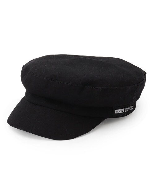 帽子 キャスケットロゴパッチキャスケット キャスケット Pink Latte ピンクラテ のファッション