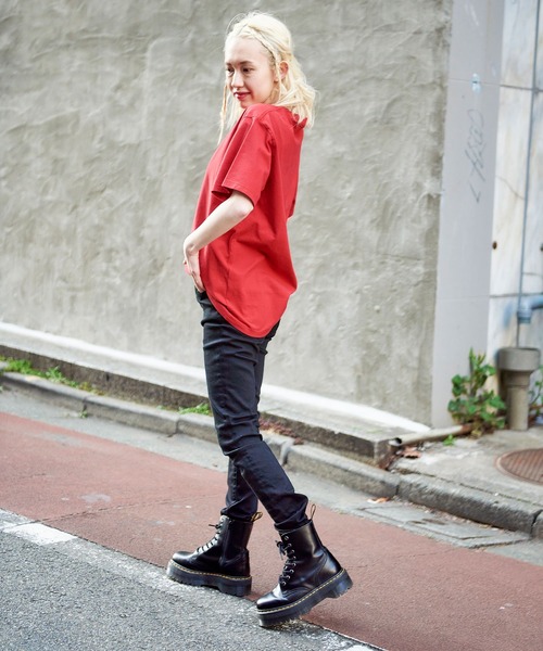 X-girl（エックスガール）の「BASIC SKINNY PANTS（その他パンツ・レディース・ブラック/ライトパープル・M/XS/S）」の19枚目の写真