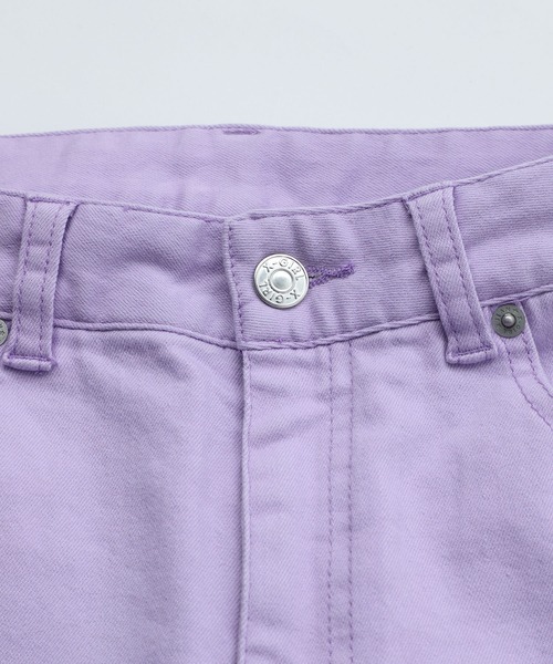 X-girl（エックスガール）の「BASIC SKINNY PANTS（その他パンツ・レディース・ブラック/ライトパープル・M/XS/S）」の22枚目の写真