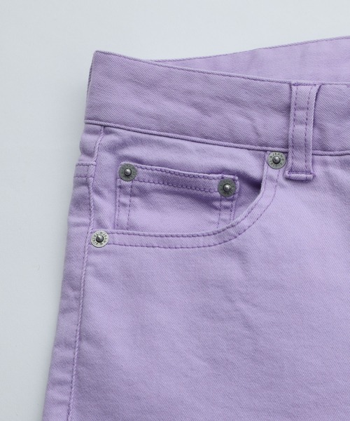 X-girl（エックスガール）の「BASIC SKINNY PANTS（その他パンツ・レディース・ブラック/ライトパープル・M/XS/S）」の4枚目の写真