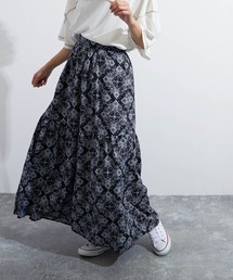 lala Born | lalaBorn/アートモチーフロングスカート(スカート)