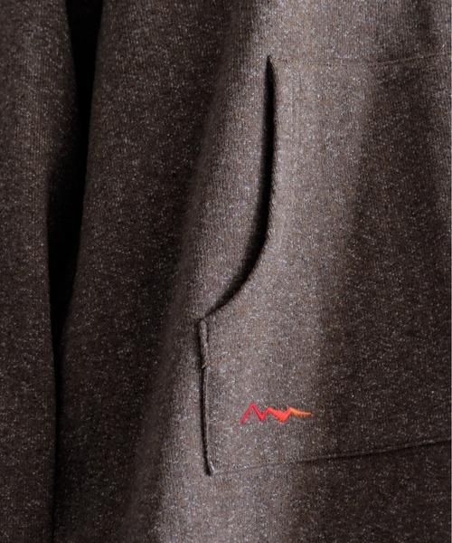 MANASTASH（マナスタッシュ）の「MANASTASH/マナスタッシュ　WOOLLY BAJA HOODIE ウーリーバハフーディー　7113123（パーカー・メンズ・ブラック/ブラウン/グレー・MEDIUM/LARGE/X-LARGE）」の4枚目の写真