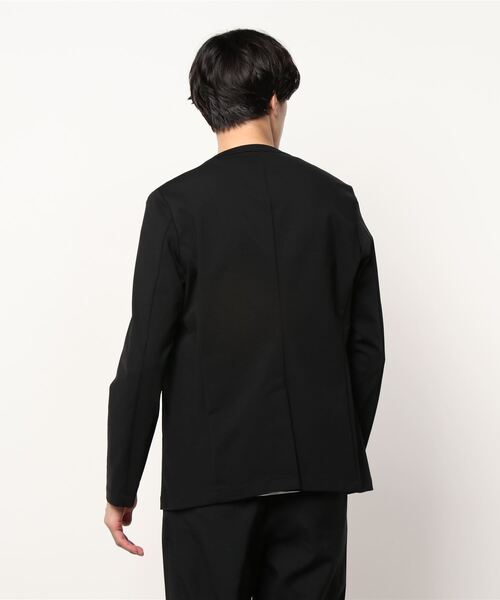 ATTACHMENT（アタッチメント）の「PONTE JERSEY COOLARLESS BLAZER（テーラードジャケット・メンズ・ブラウン/ブラック・1/2/3）」の9枚目の写真