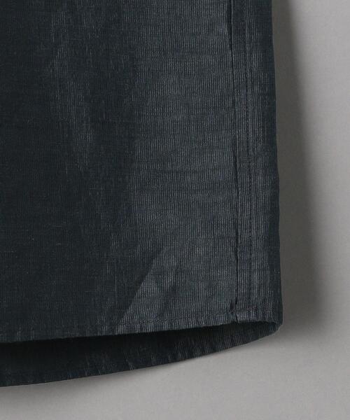 BEAUTY&YOUTH UNITED ARROWS（ビューティーアンドユースユナイテッドアローズ）の「BY WRINKLE ストライプ バンドカラー ボックス シャツ（シャツ/ブラウス・メンズ・ライトグレー/ネイビー/モカ・SMALL/MEDIUM/LARGE/X-LARGE）」の15枚目の写真