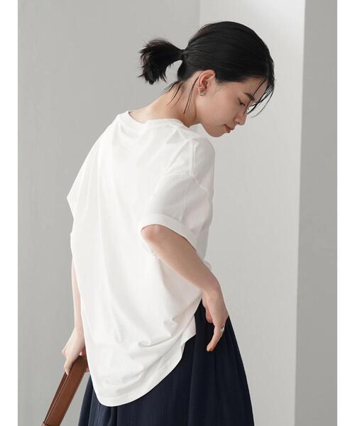 AMERICAN HOLIC(アメリカンホリック)の「刺繍ロゴカットプルオーバー(Tシャツ/カットソー・レディース・ベージュ/オフホワイト・M/L)」の8枚目の写真