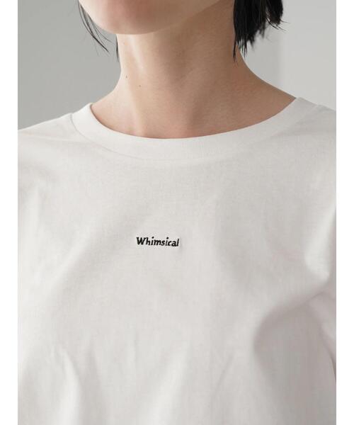 AMERICAN HOLIC(アメリカンホリック)の「刺繍ロゴカットプルオーバー(Tシャツ/カットソー・レディース・ベージュ/オフホワイト・M/L)」の9枚目の写真