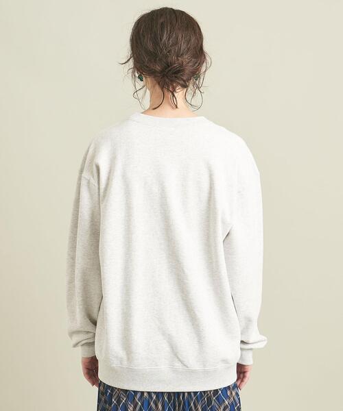 Russell Athletic（ラッセルアスレティック）の「【別注】＜RUSSELL ATHLETIC＞カレッジロゴスウェットプルオーバー ∴（スウェット・レディース・ライトグレー/ブラック/ワインレッド・FREE）」の17枚目の写真