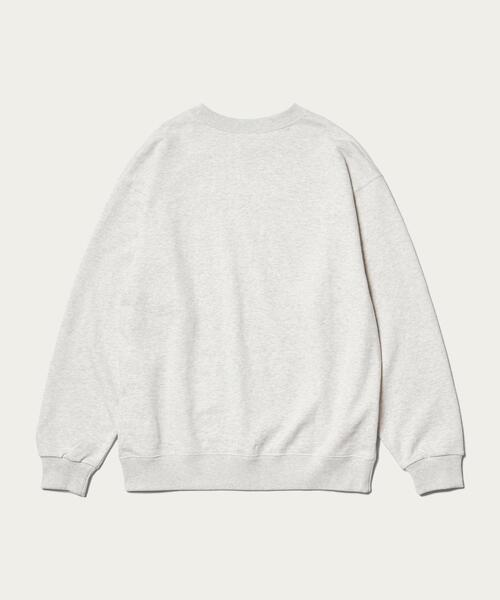 Russell Athletic（ラッセルアスレティック）の「【別注】＜RUSSELL ATHLETIC＞カレッジロゴスウェットプルオーバー ∴（スウェット・レディース・ライトグレー/ブラック/ワインレッド・FREE）」の4枚目の写真